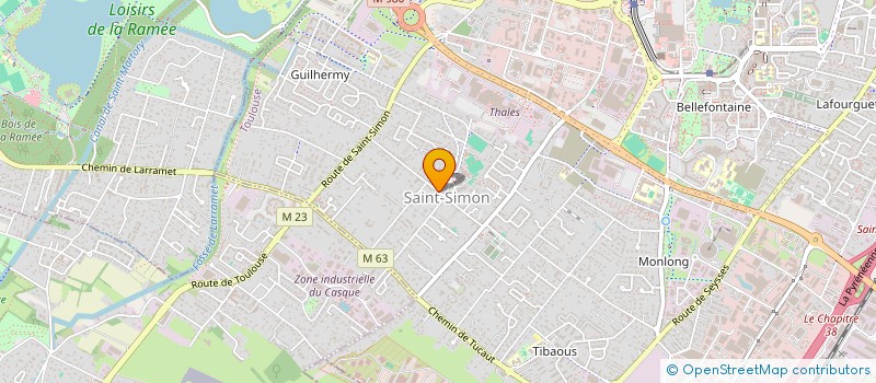 localisation de l'entreprise MONSIEUR WILLIAM SALEEBY à TOULOUSE