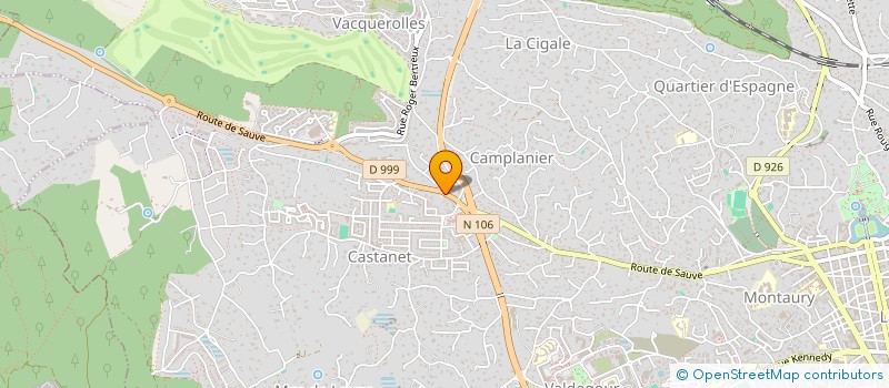 localisation de l'entreprise MONSIEUR WILLIAM SALMON  NIMES