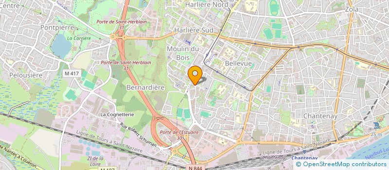 localisation de l'entreprise MONSIEUR WILLIAM SANSOIN à NANTES