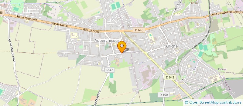 localisation de l'entreprise MONSIEUR WILLIAM SAROT  AUBERCHICOURT