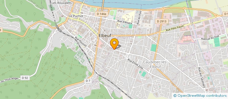 localisation de l'entreprise MONSIEUR WILLIAM SARR  CAUDEBEC-LES-ELBEUF