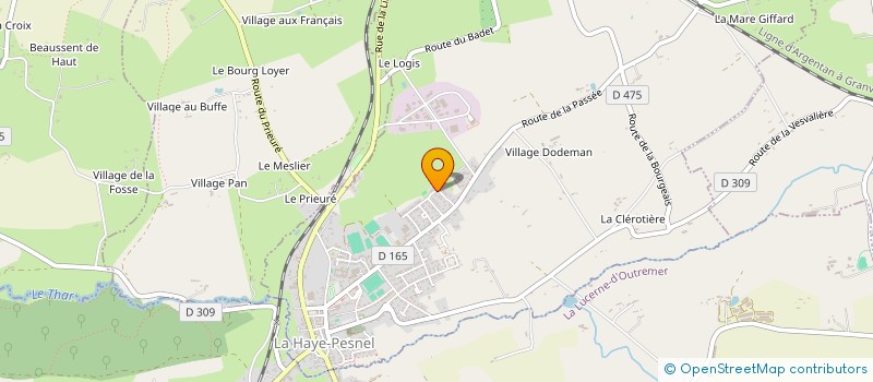 localisation de l'entreprise MONSIEUR WILLIAM SARROUY  LA HAYE-PESNEL