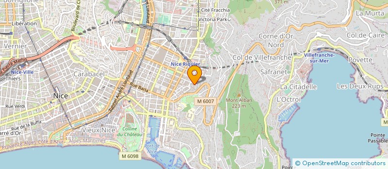 localisation de l'entreprise MONSIEUR WILLIAM SCHEKLER à NICE