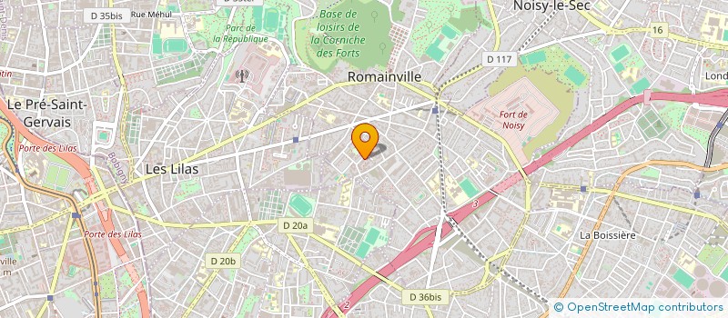 localisation de l'entreprise MONSIEUR WILLIAM SCHMITT à ROMAINVILLE