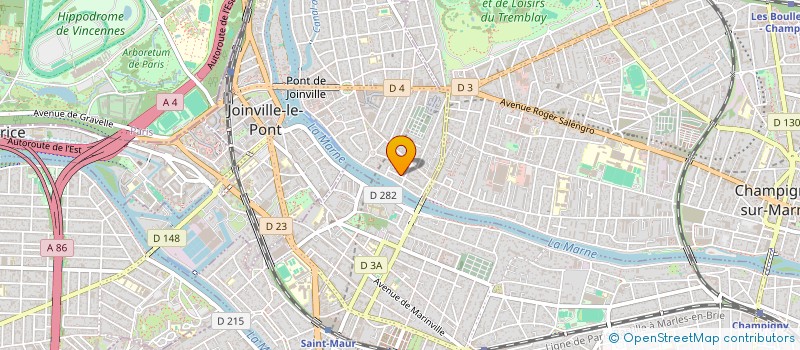 localisation de l'entreprise MONSIEUR WILLIAM SEBBANE à JOINVILLE-LE-PONT