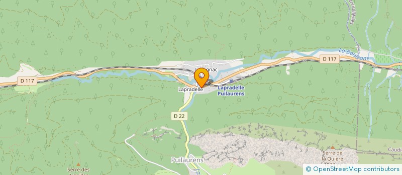 localisation de l'entreprise MONSIEUR WILLIAM SEGUIER  PUILAURENS