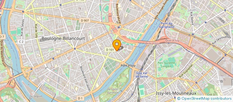 localisation de l'entreprise MONSIEUR WILLIAM SELLAM à BOULOGNE-BILLANCOURT
