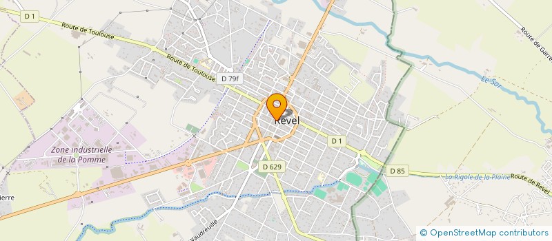 localisation de l'entreprise MONSIEUR WILLIAM SIMON  REVEL