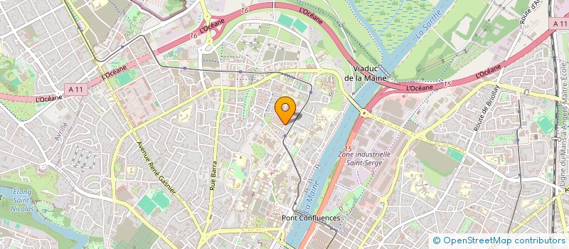 localisation de l'entreprise MONSIEUR WILLIAM SOKPAWO à ANGERS