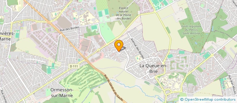 localisation de l'entreprise MONSIEUR WILLIAM SOUVANNAVONG  LA QUEUE-EN-BRIE