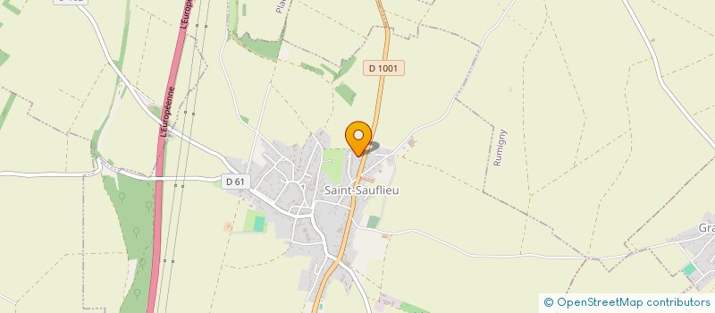 localisation de l'entreprise MONSIEUR WILLIAM STEVENS  SAINT-SAUFLIEU