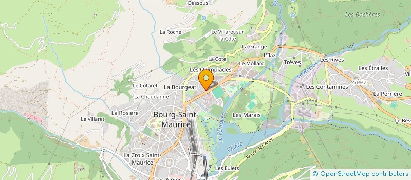 localisation de l'entreprise MONSIEUR WILLIAM STONE  BOURG-SAINT-MAURICE