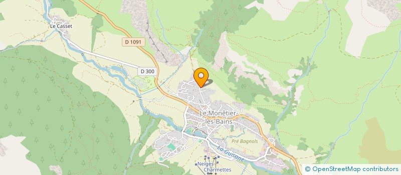 localisation de l'entreprise MONSIEUR WILLIAM STREDWICK  LE MONETIER-LES-BAINS