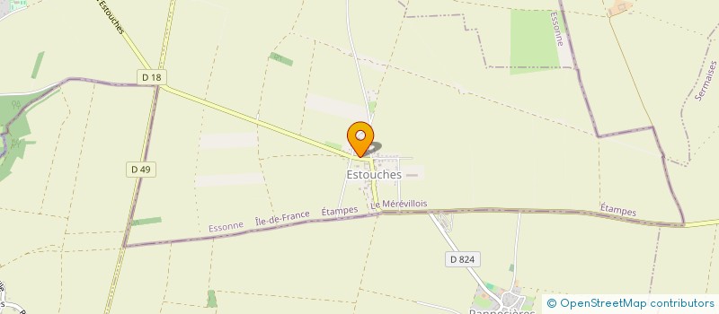 localisation de l'entreprise MONSIEUR WILLIAM SUARDI  LE MEREVILLOIS