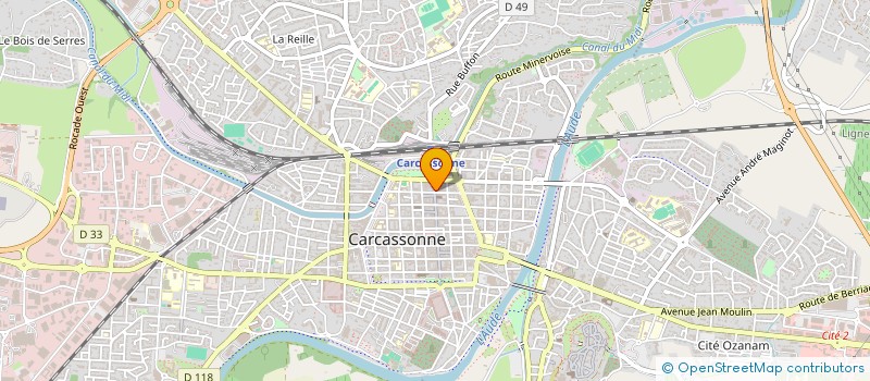 localisation de l'entreprise MONSIEUR WILLIAM SULEM à CARCASSONNE