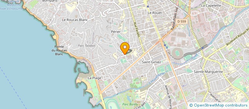 localisation de l'entreprise MONSIEUR WILLIAM TALGORN  MARSEILLE