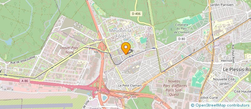 localisation de l'entreprise MONSIEUR WILLIAM TAYLLAMIN  MEUDON