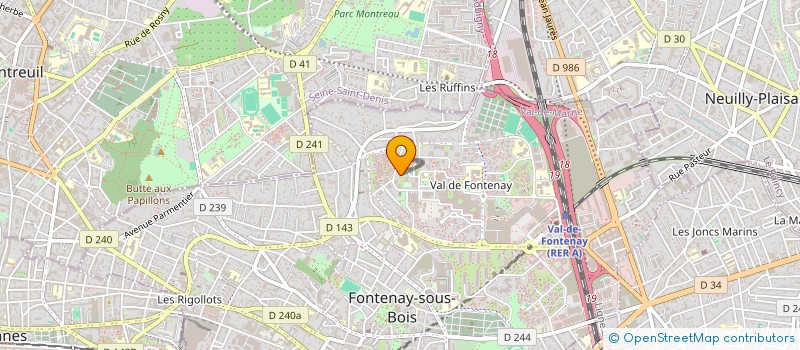 localisation de l'entreprise MONSIEUR WILLIAM TCHEKOULONG FEZZE à FONTENAY-SOUS-BOIS