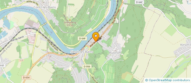 localisation de l'entreprise MONSIEUR WILLIAM TERNUS  RUSTROFF