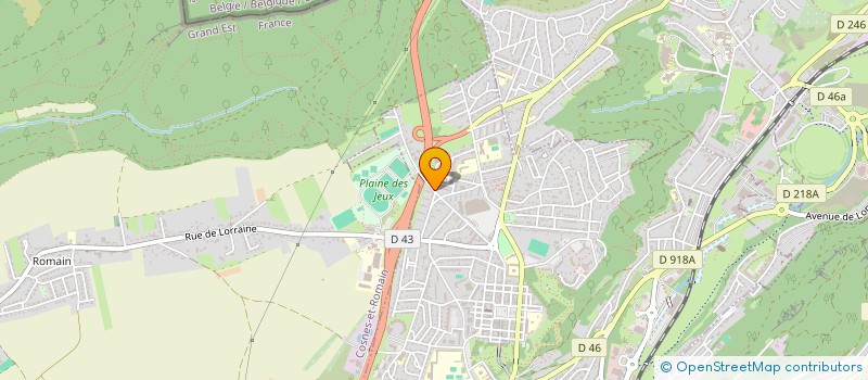 localisation de l'entreprise MONSIEUR WILLIAM THEOTISTE à LONGWY