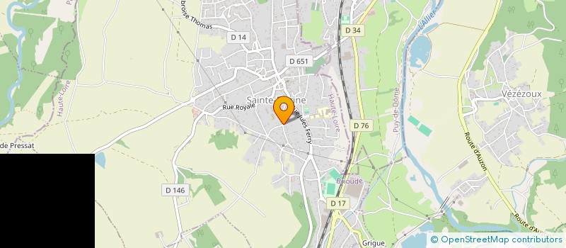 localisation de l'entreprise MONSIEUR WILLIAM THEROND  LAMOTHE