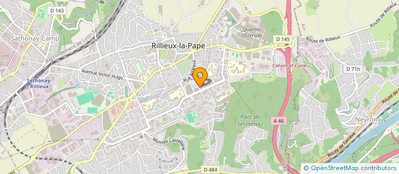 localisation de l'entreprise MONSIEUR WILLIAM THO  RILLIEUX-LA-PAPE