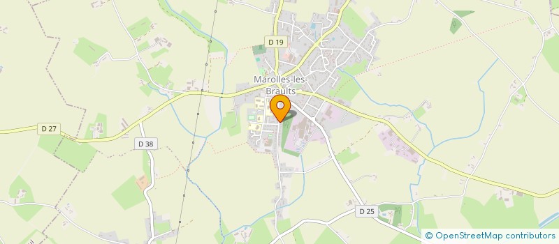 localisation de l'entreprise MONSIEUR WILLIAM TISSOT  MAROLLES-LES-BRAULTS