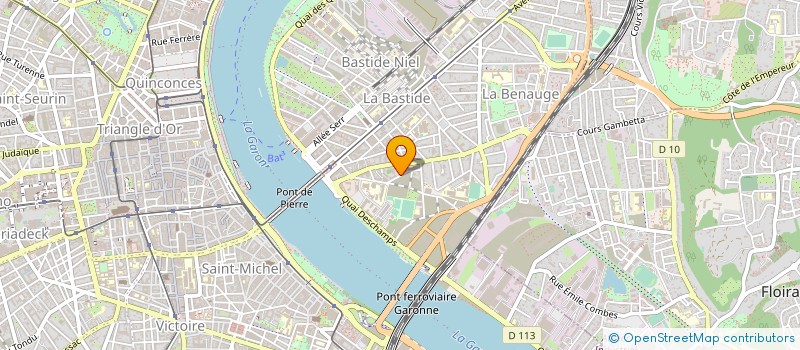localisation de l'entreprise MONSIEUR WILLIAM TOURET à BORDEAUX