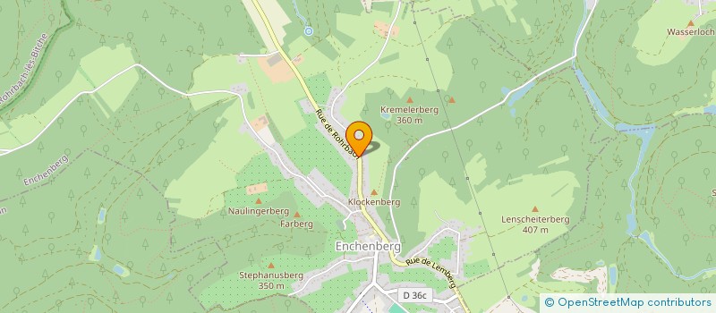 localisation de l'entreprise MONSIEUR WILLIAM TOUSCH  ENCHENBERG