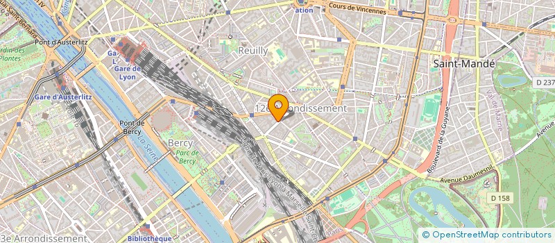 localisation de l'entreprise MONSIEUR WILLIAM TRAN  PARIS