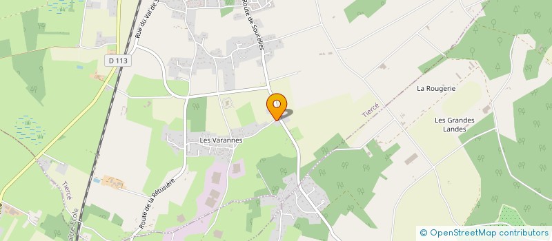 localisation de l'entreprise MONSIEUR WILLIAM TRIHOREAU  TIERCE