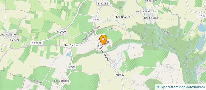 localisation de l'entreprise MONSIEUR WILLIAM TROCHUT  MIGRON