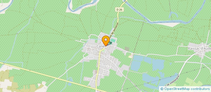 localisation de l'entreprise MONSIEUR WILLIAM TRONCHERE  CAMPLONG-D'AUDE