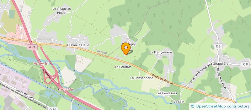 localisation de l'entreprise MONSIEUR WILLIAM TROUVE à VIGNOUX-SUR-BARANGEON