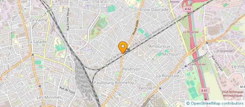 localisation de l'entreprise MONSIEUR WILLIAM TUR à TOULOUSE