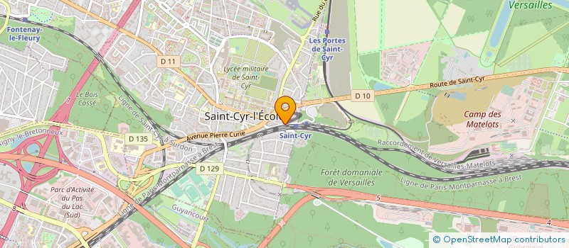 localisation de l'entreprise MONSIEUR WILLIAM UDOVC à SAINT-CYR-L'ECOLE