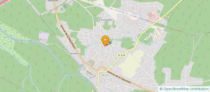 localisation de l'entreprise MONSIEUR WILLIAM VALANGEON  MIOS