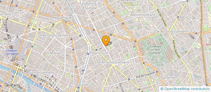 localisation de l'entreprise MONSIEUR WILLIAM VARELA VALENCIA  PARIS