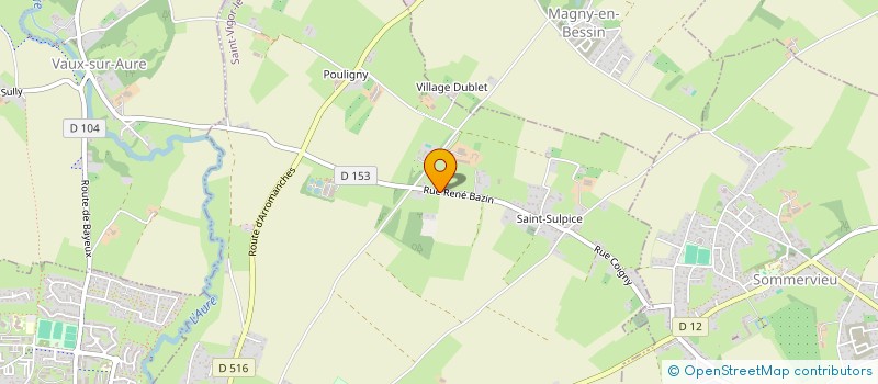 localisation de l'entreprise MONSIEUR WILLIAM VAUTIER  SAINT-VIGOR-LE-GRAND