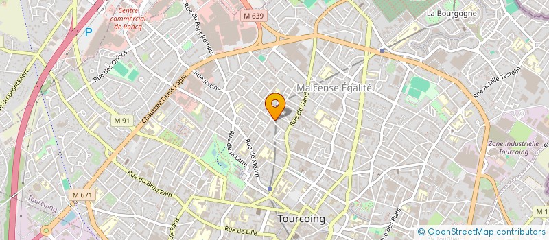 localisation de l'entreprise MONSIEUR WILLIAM VERHOTE  TOURCOING