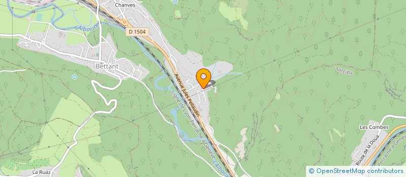 localisation de l'entreprise MONSIEUR WILLIAM VERITE  AMBERIEU-EN-BUGEY