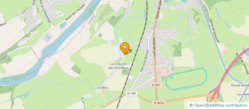 localisation de l'entreprise MONSIEUR WILLIAM VIEIRA  CHALLUY