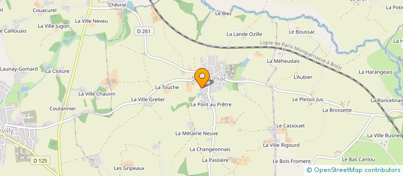 localisation de l'entreprise MONSIEUR WILLIAM VILBOUX à SAINT-UNIAC