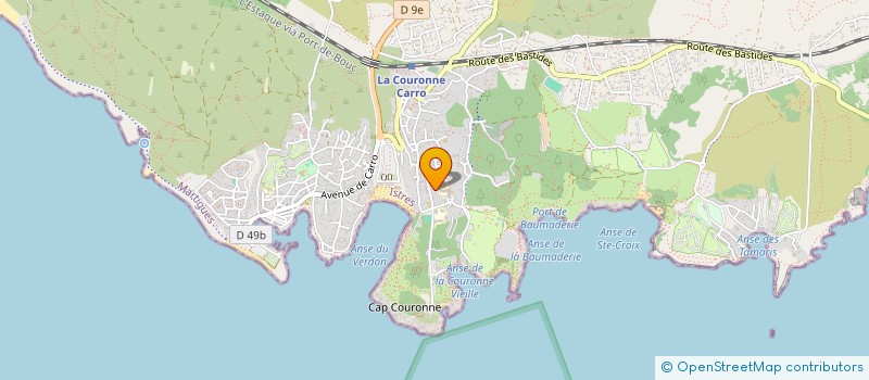 localisation de l'entreprise MONSIEUR WILLIAM VILLARET à MARTIGUES