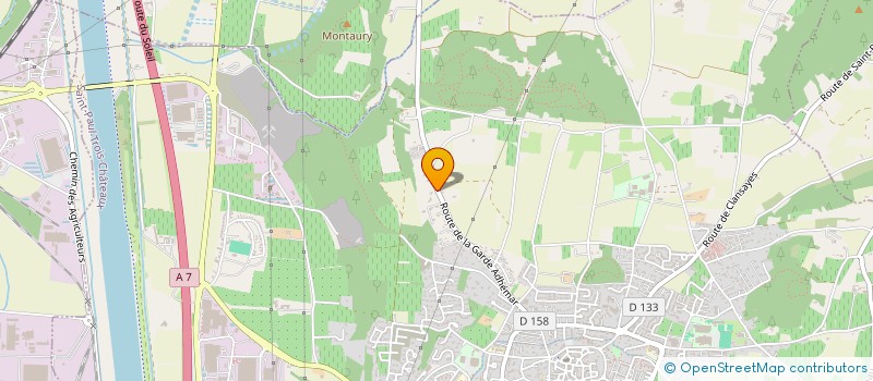 localisation de l'entreprise MONSIEUR WILLIAM WEBER  SAINT-PAUL-TROIS-CHATEAUX