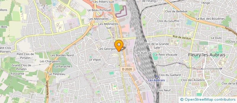 localisation de l'entreprise MONSIEUR WILLIAM WEIGEL  ORLEANS
