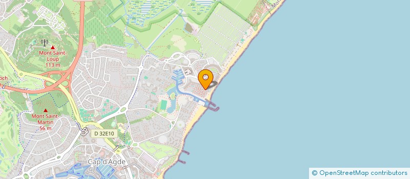 localisation de l'entreprise MONSIEUR WILLIAM WEST  AGDE