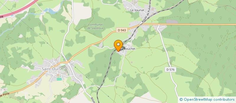 localisation de l'entreprise MONSIEUR WILLIAM WINNEBROOT  SAINT-OURS