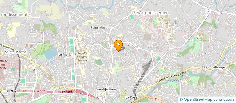 localisation de l'entreprise MONSIEUR WILLIAM YAGOUBI  MARSEILLE 13E ARRONDISSEMENT