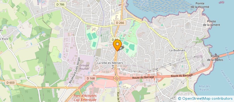 localisation de l'entreprise MONSIEUR WILLIAM YVET  DINARD
